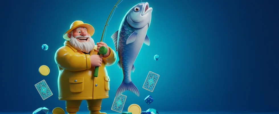 Claim up to £500 bonus + 150 Free Spins - Fisherman Casino